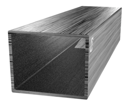 алюминиевый профиль прямоугольного сечения 20х25х1